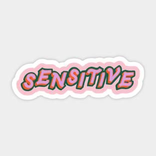 Sensitive Sticker